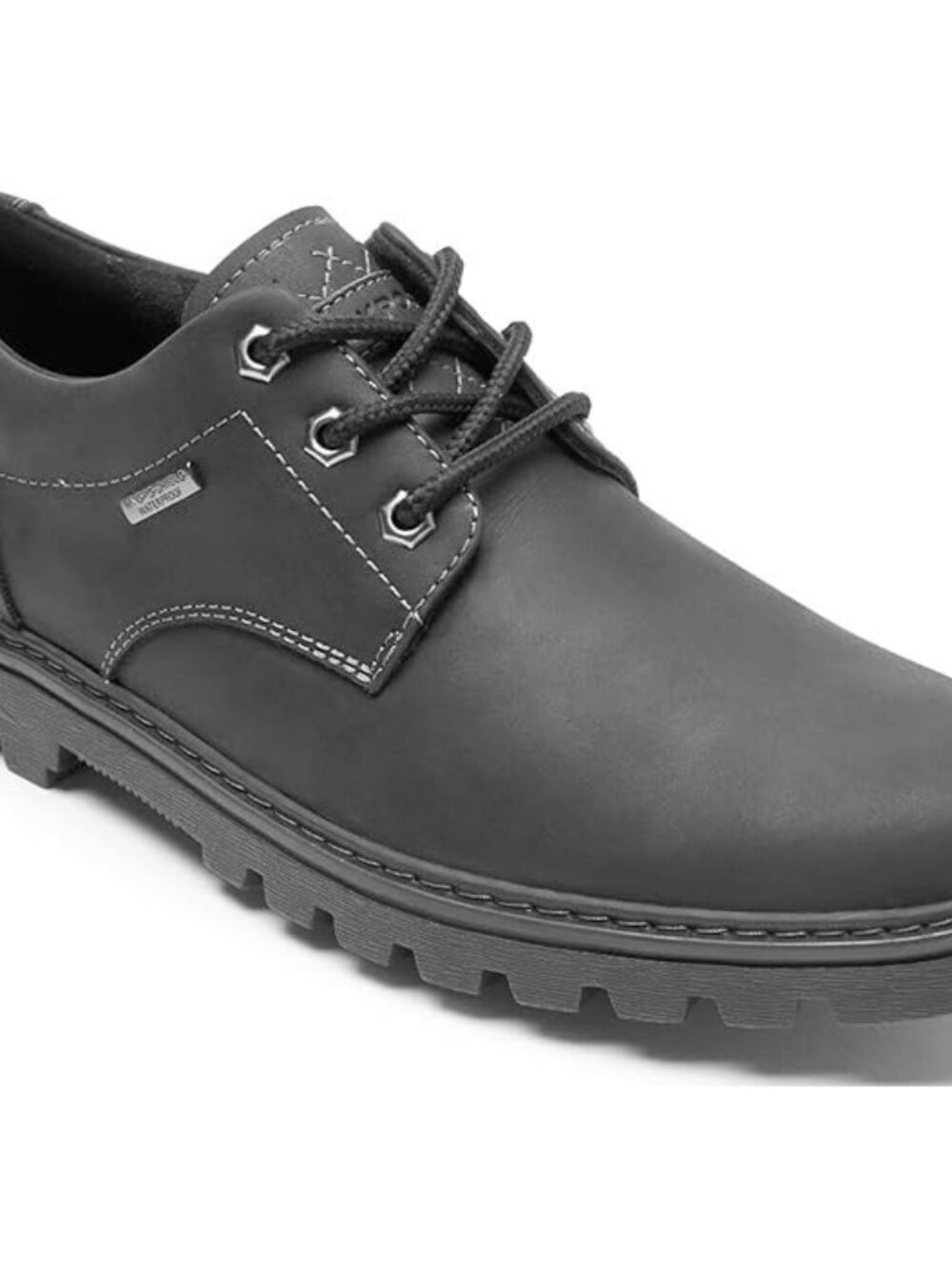 Rockport Men's Weather or Not Waterproof Plain Toe Oxford Black 7 M